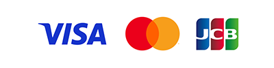 現金の他、クレジットカードをご利用いただけます